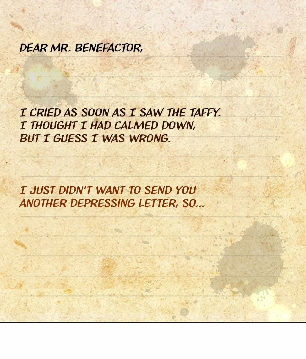 Sincerely, Vanessa chapter 6 page 72