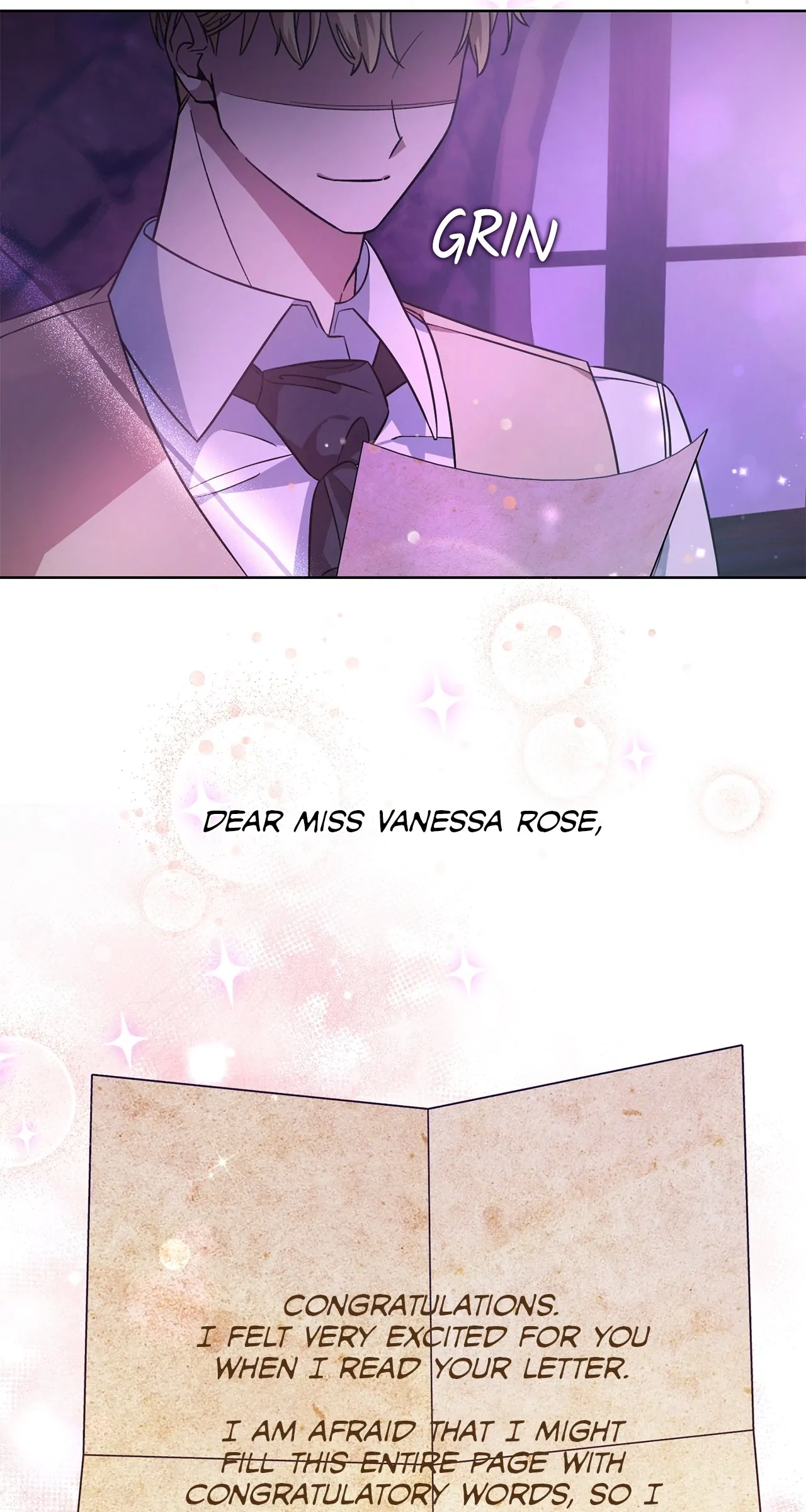 Sincerely, Vanessa chapter 7 page 15