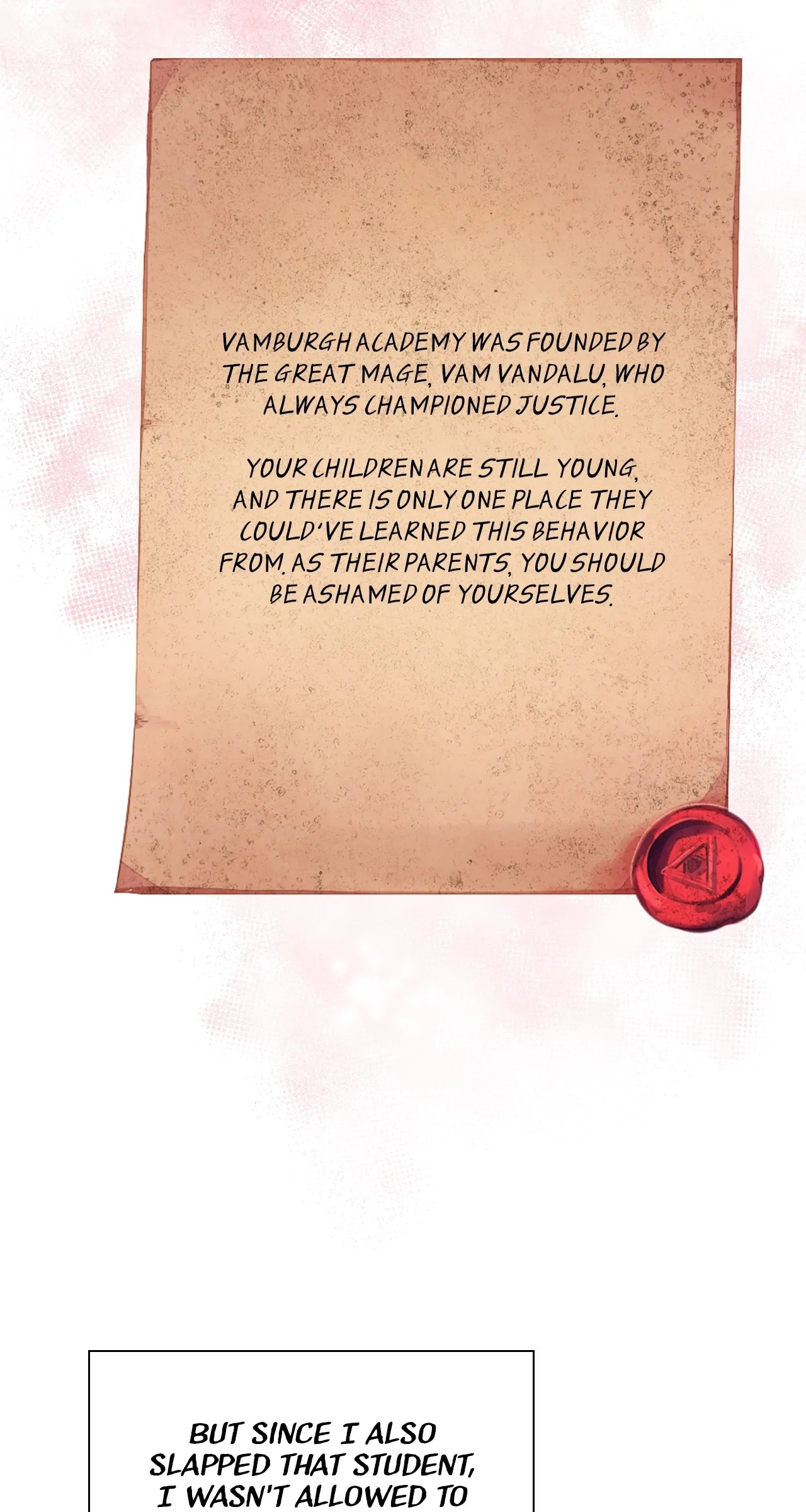 Sincerely, Vanessa chapter 7 page 69