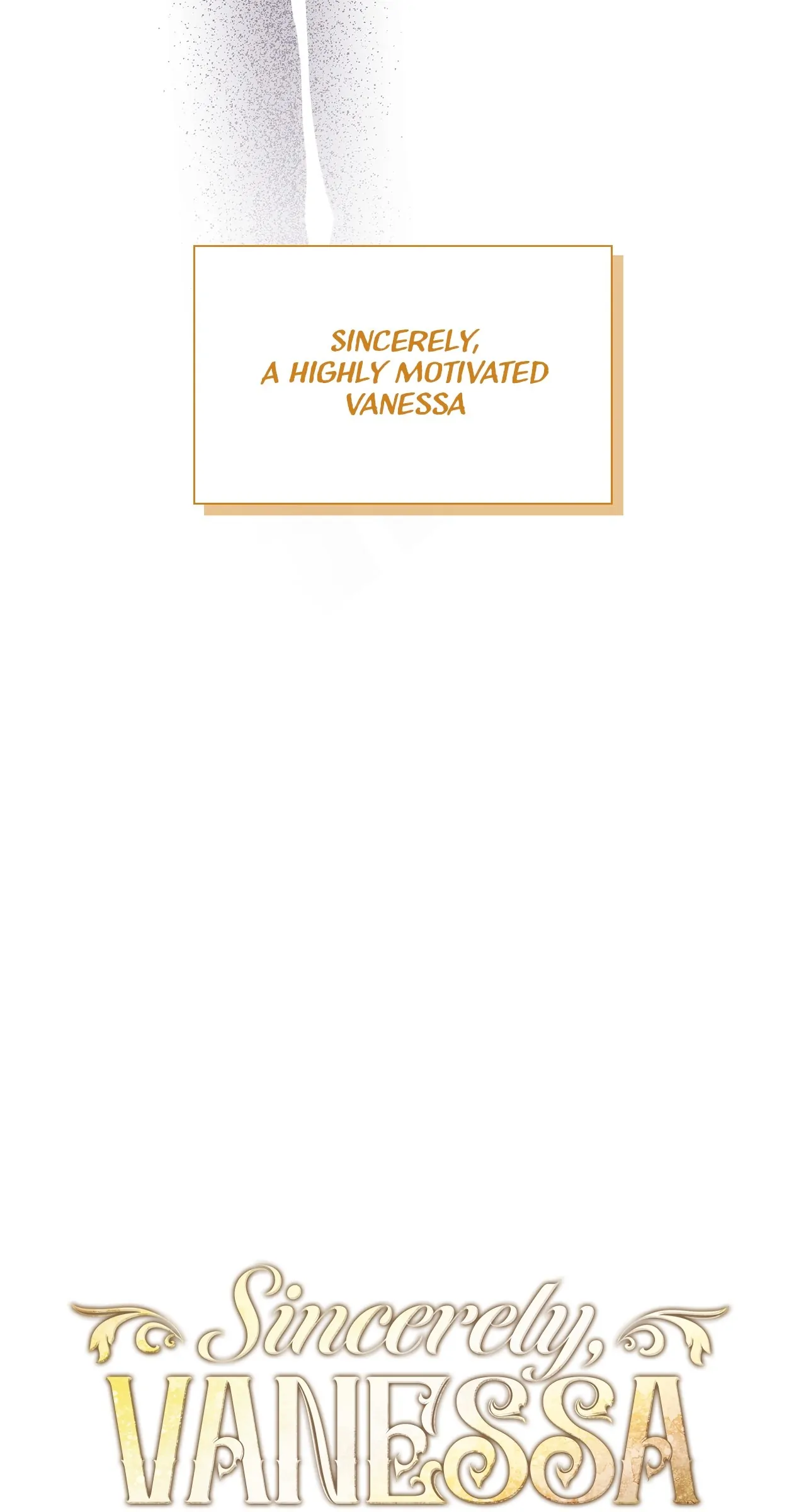 Sincerely, Vanessa chapter 9 page 25