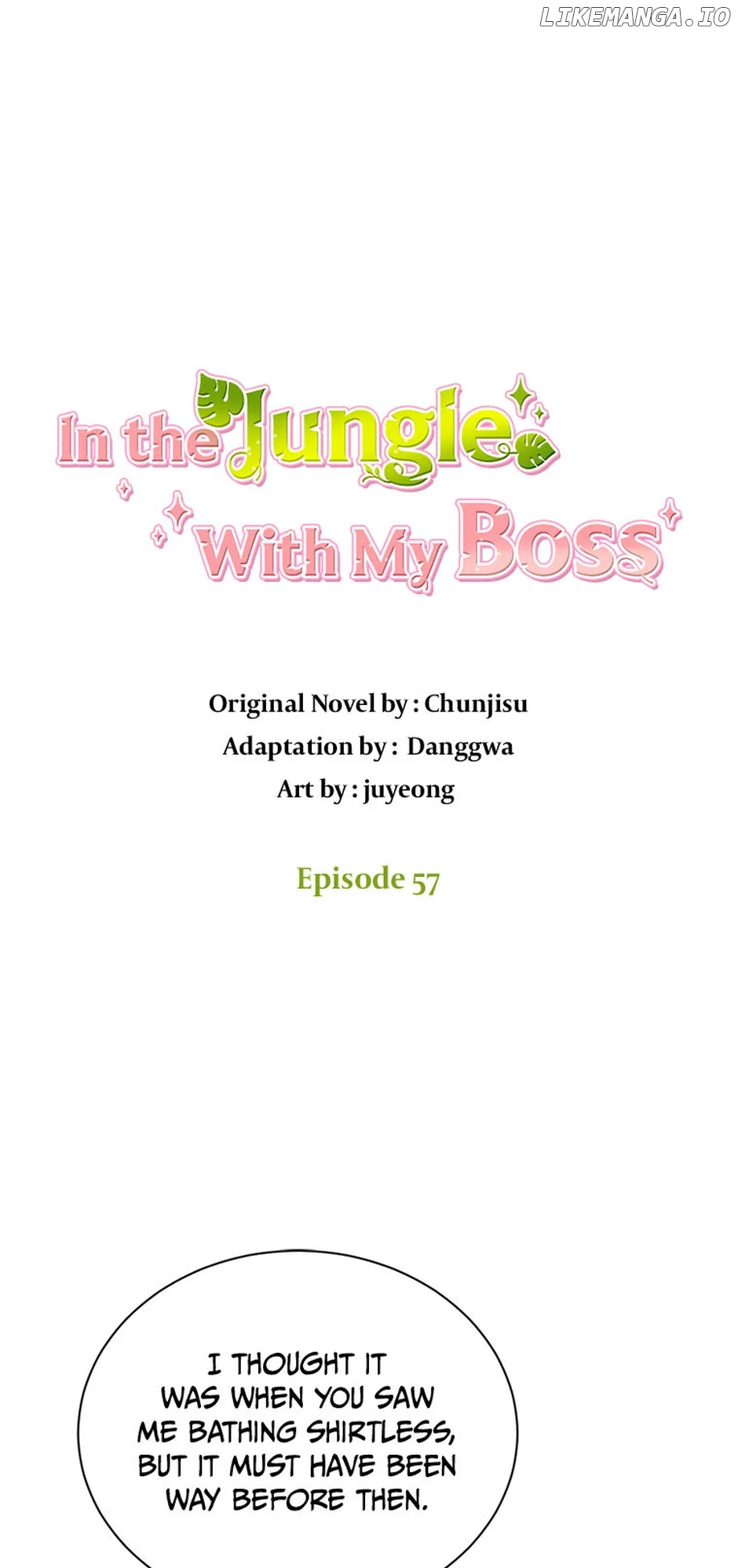 In the Jungle With My Boss chapter 57 page 2