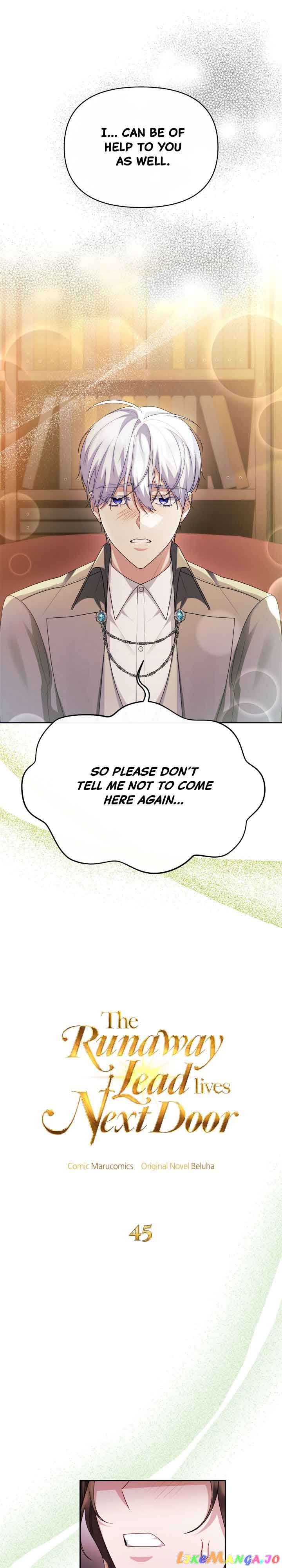 The Runaway Lead Lives Next Door chapter 45 page 9