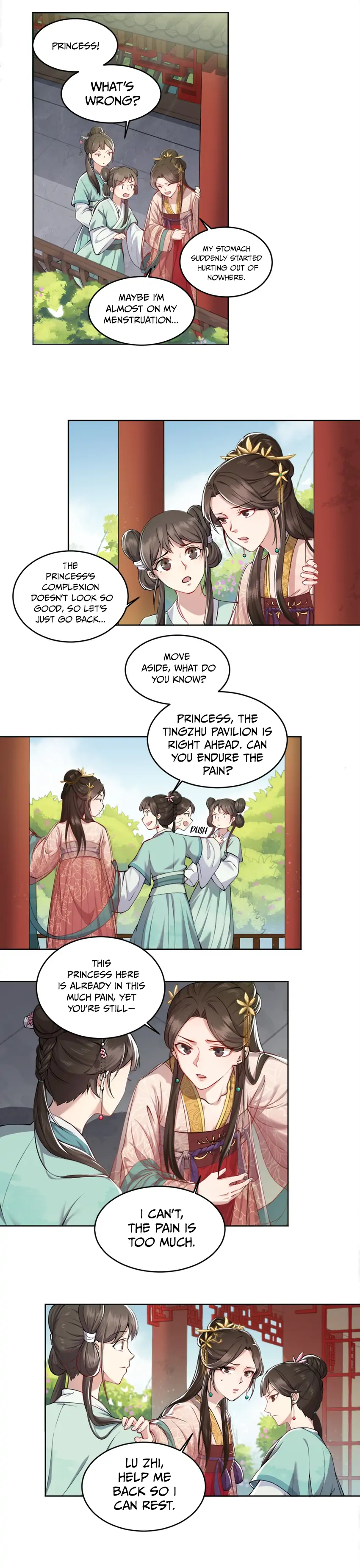 Pink Blossoms Mirror Your Beauty chapter 2 page 4