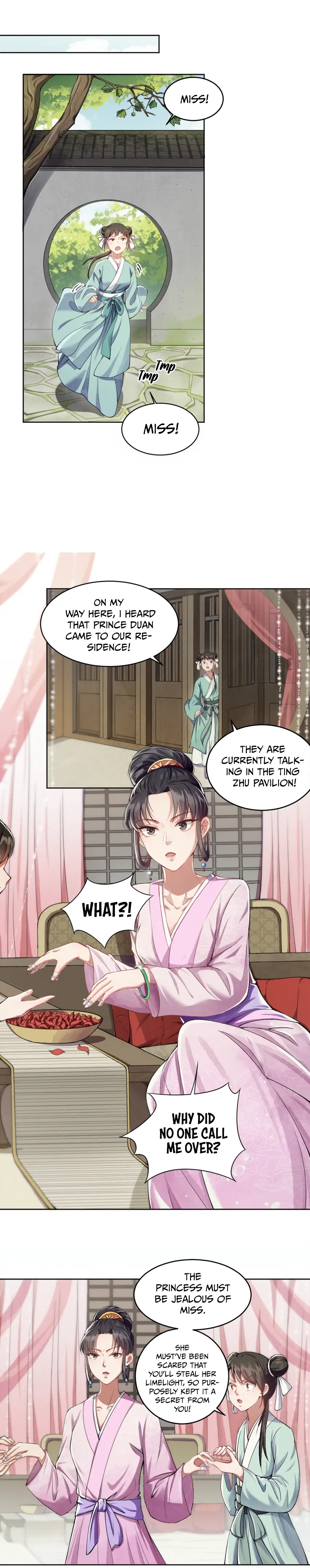 Pink Blossoms Mirror Your Beauty chapter 2 page 6