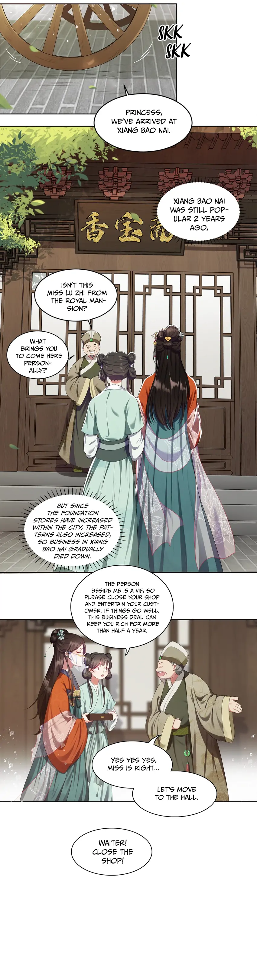 Pink Blossoms Mirror Your Beauty chapter 3 page 5