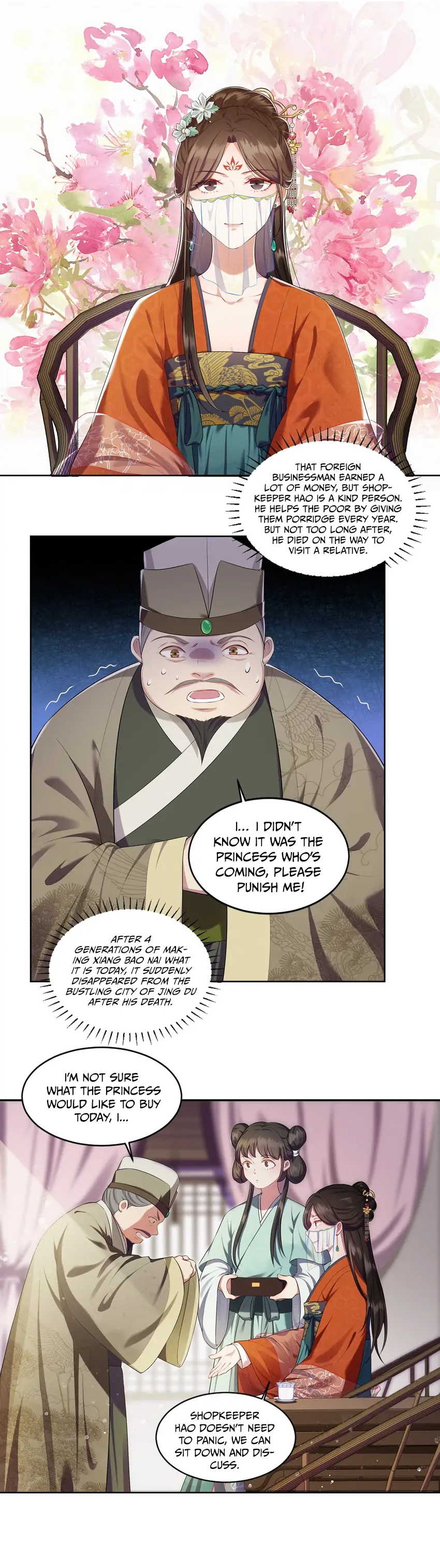 Pink Blossoms Mirror Your Beauty chapter 3 page 6