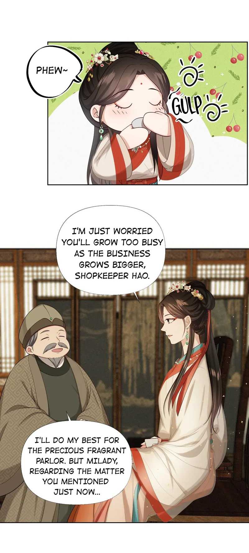 Pink Blossoms Mirror Your Beauty chapter 31 page 25