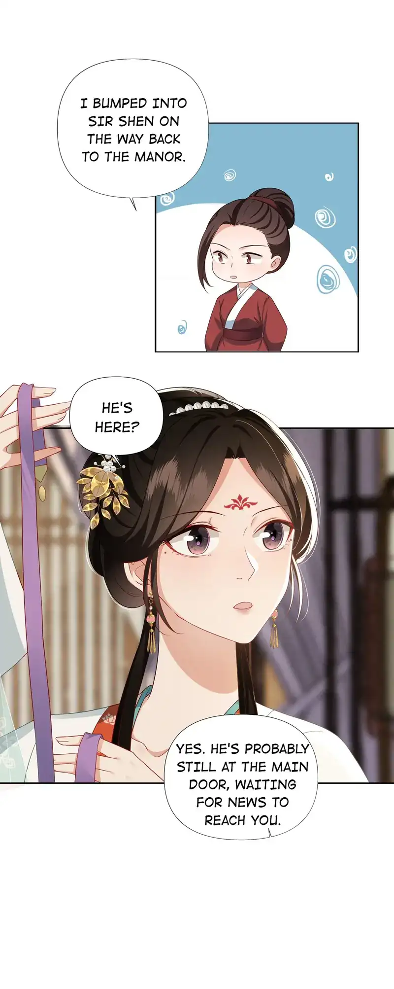 Pink Blossoms Mirror Your Beauty chapter 53 page 6