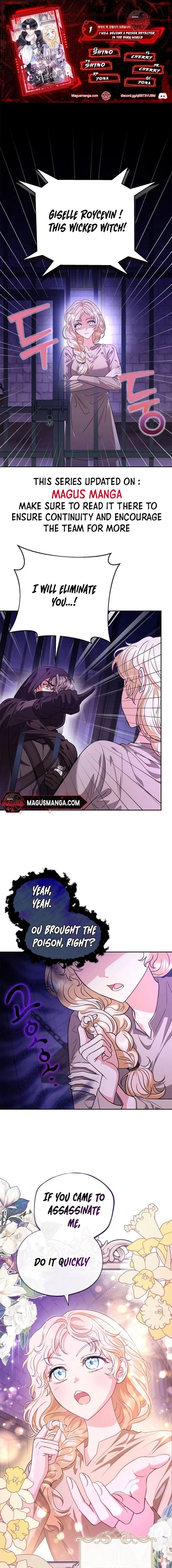 I Will Become the Villain’s Poison Detector chapter 1 page 1