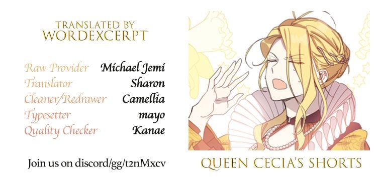 Queen Cecia’s Shorts chapter 8 page 1