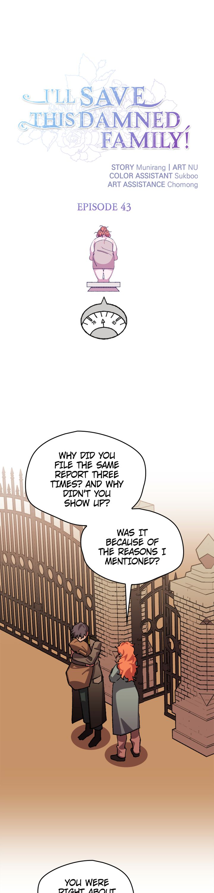 I’ll Save a Decent Family chapter 43 page 1