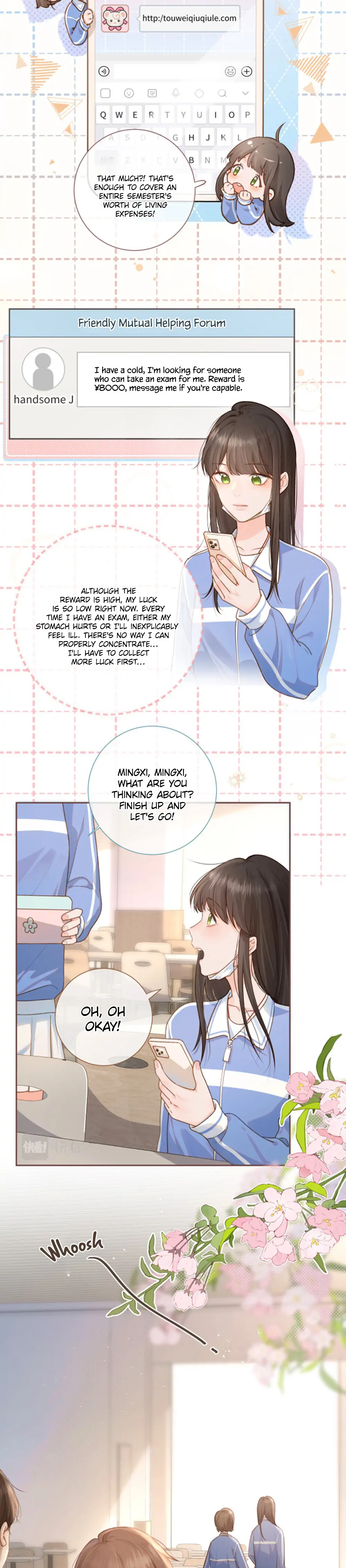 I Just Want To Mooch Off Your Luck chapter 5 page 9