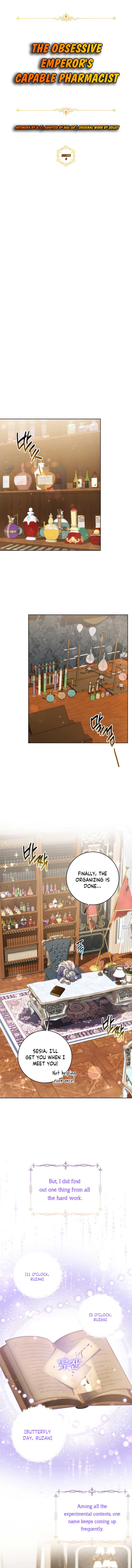 The Obsessive Emperor’s Capable Pharmacist chapter 8 page 5
