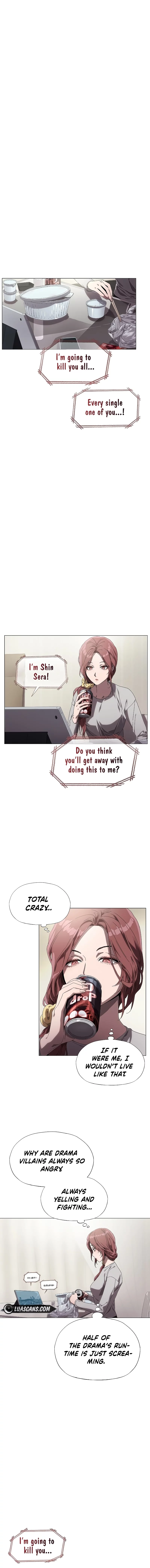 I’m stuck in a crazy drama chapter 1 page 8