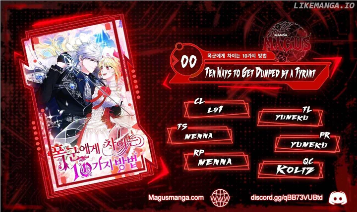 10 Ways To Get Rejected By The Tyrant chapter 28 page 1