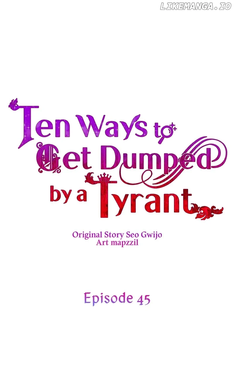 10 Ways To Get Rejected By The Tyrant chapter 45 page 1