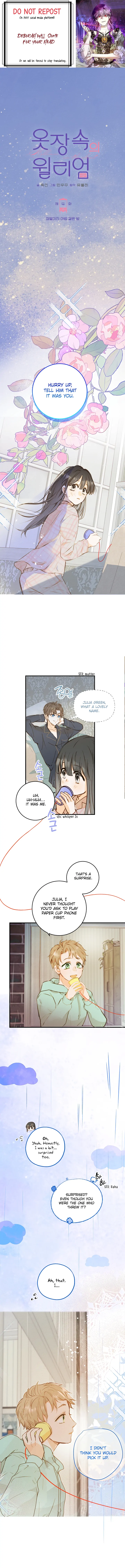 William in the Closet chapter 4 page 1