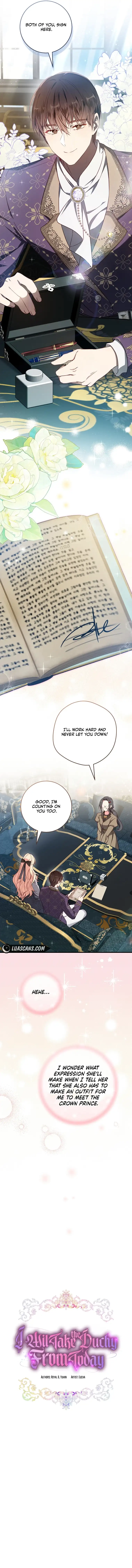 I Will Take The Duchy From Today chapter 50 page 9