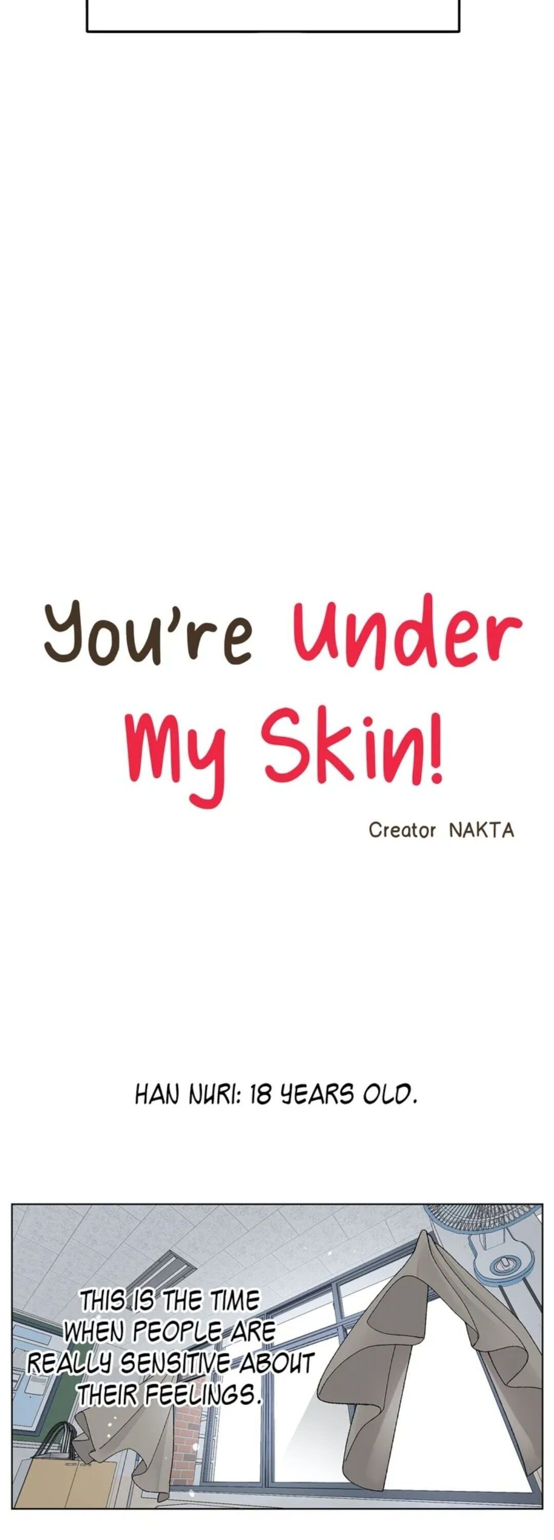 You’re Under My Skin! chapter 1 page 4