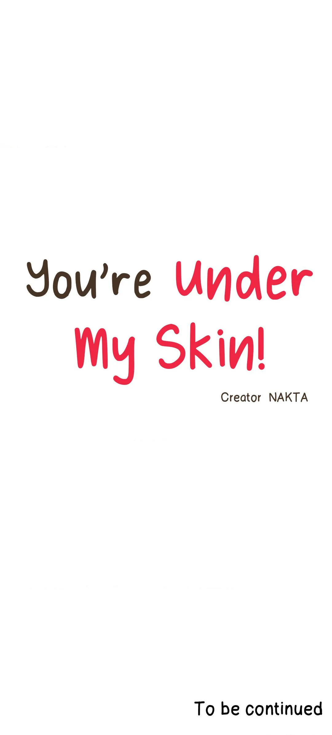 You’re Under My Skin! chapter 103 page 37