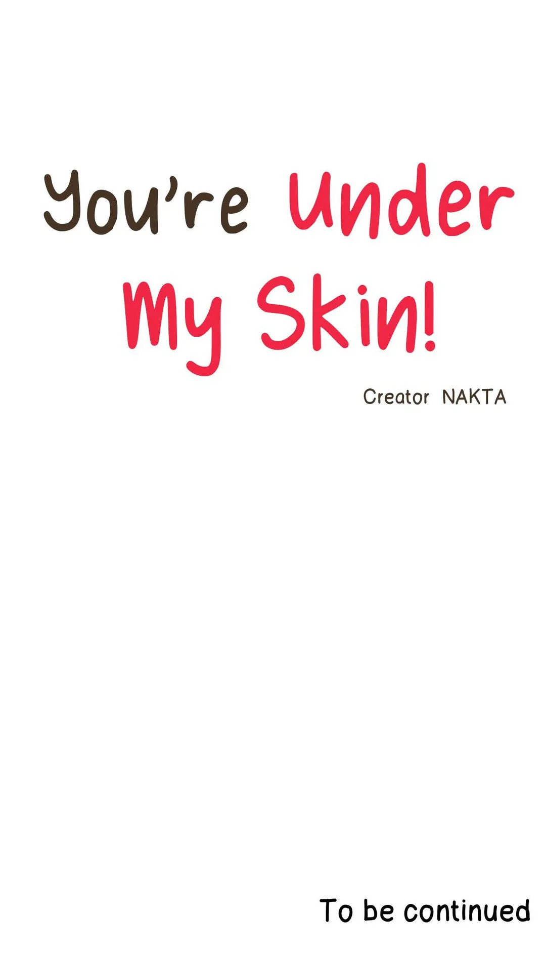 You’re Under My Skin! chapter 117 page 64