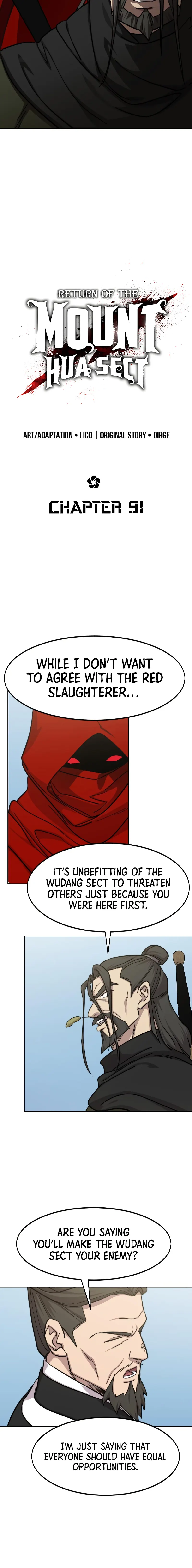 Return of the Mount Hua Sect chapter 91 page 10