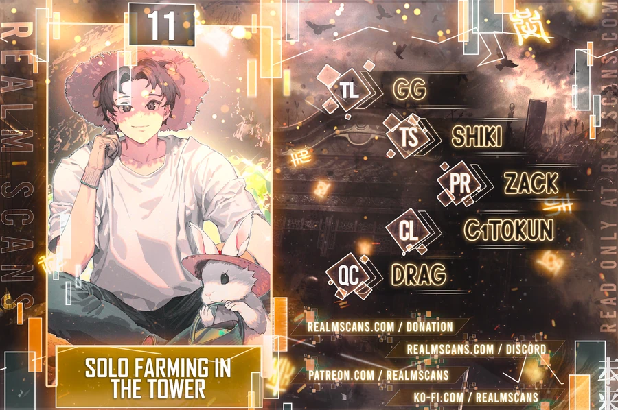Solo Farming In The Tower chapter 11 page 1