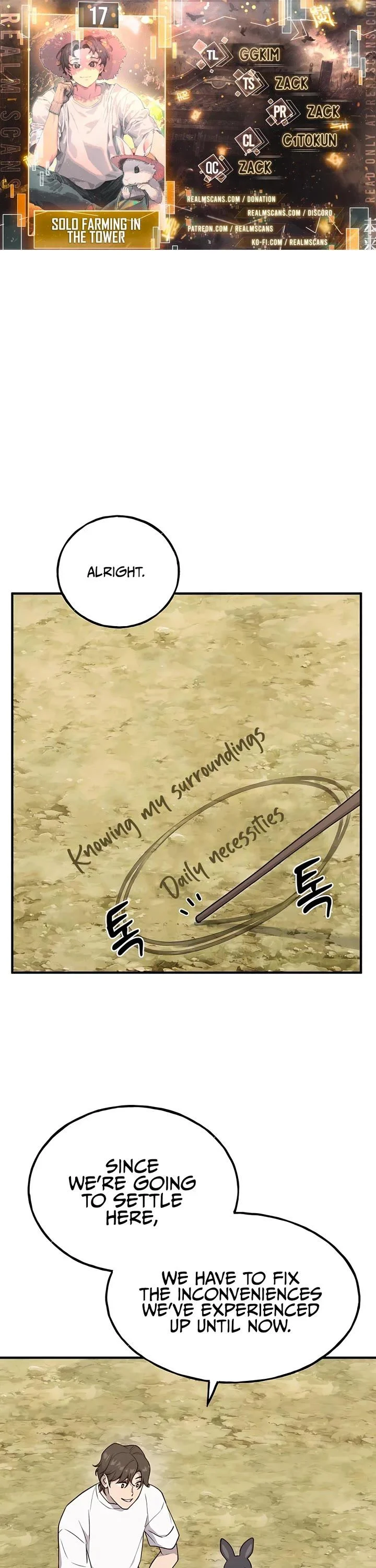 Solo Farming In The Tower chapter 17 page 1