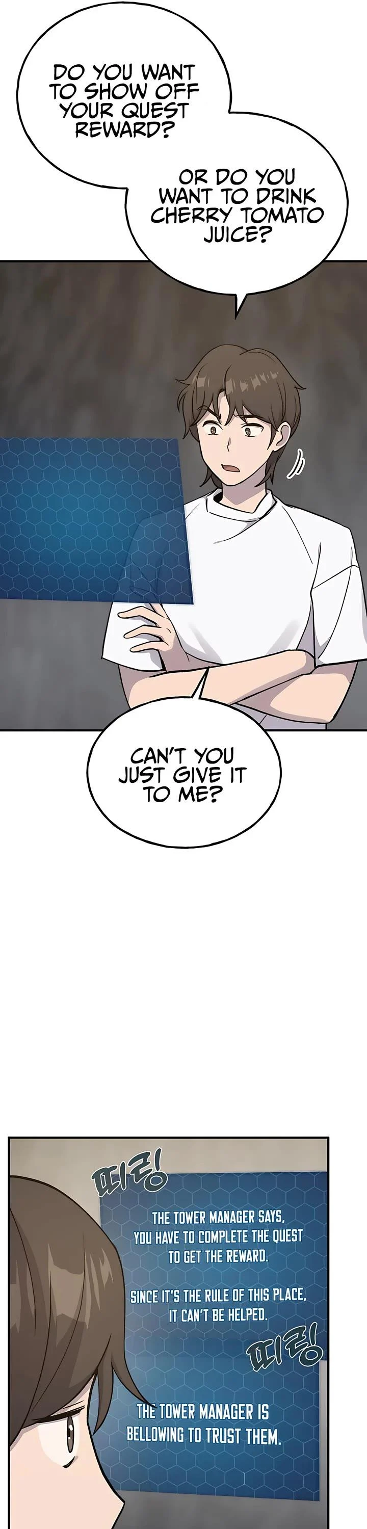 Solo Farming In The Tower chapter 17 page 28
