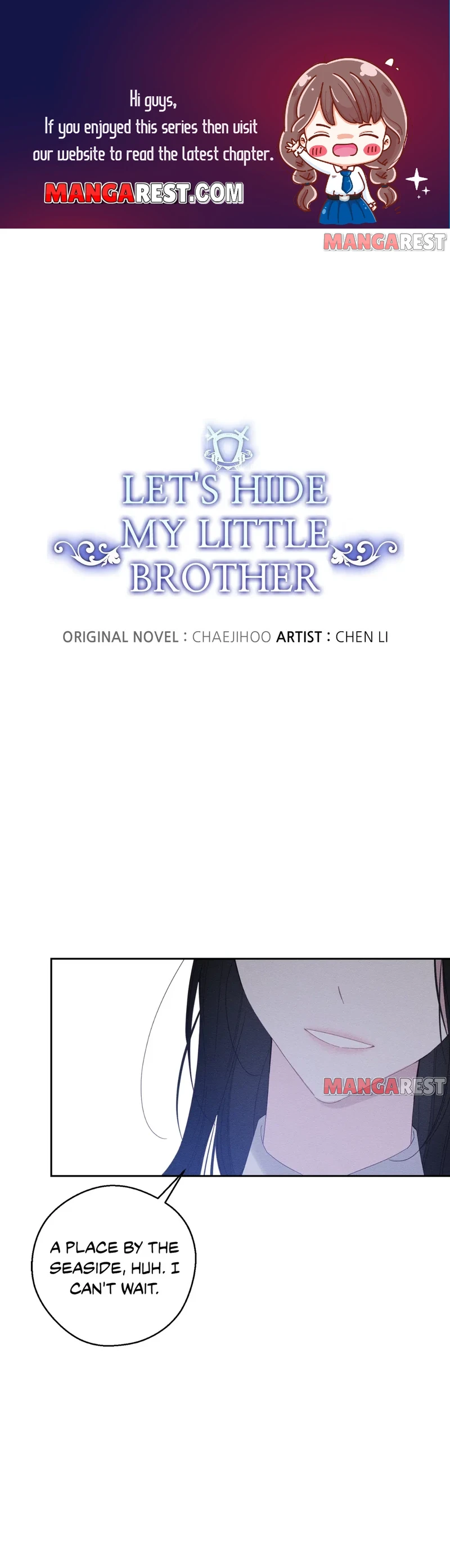 Let’s Hide My Younger Brother First chapter 57 page 1