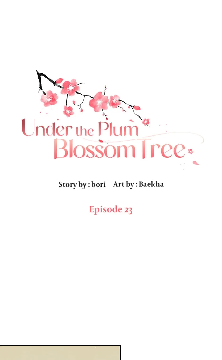 Under the Plum Blossom Tree chapter 23 page 1