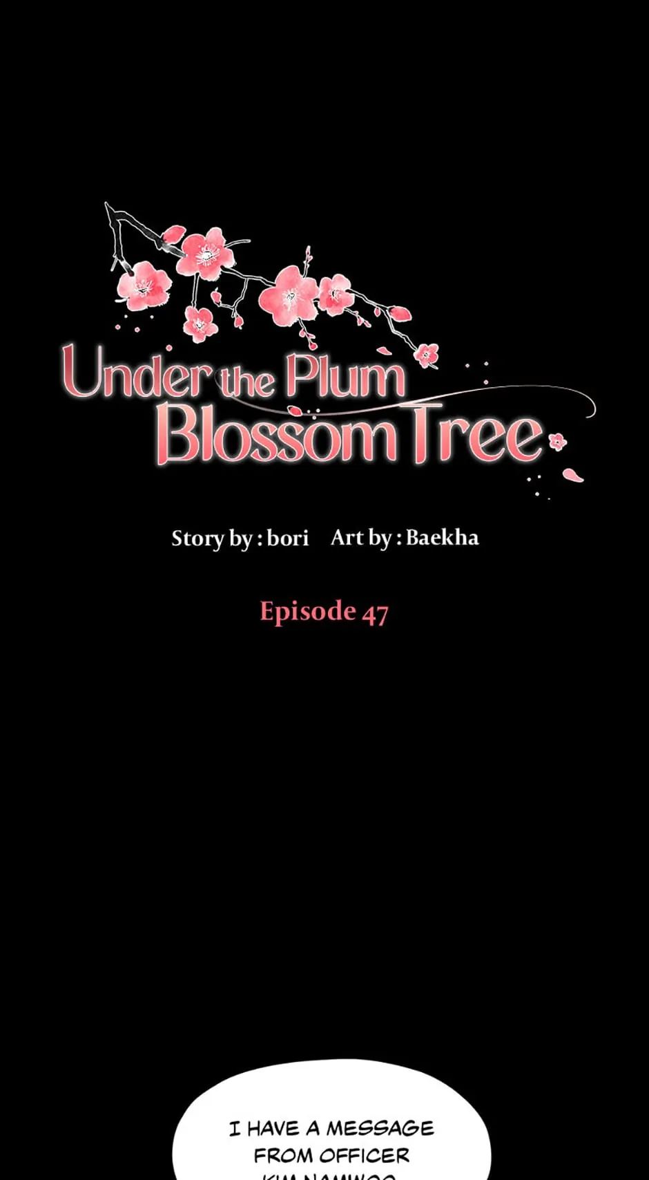 Under the Plum Blossom Tree chapter 47 page 1