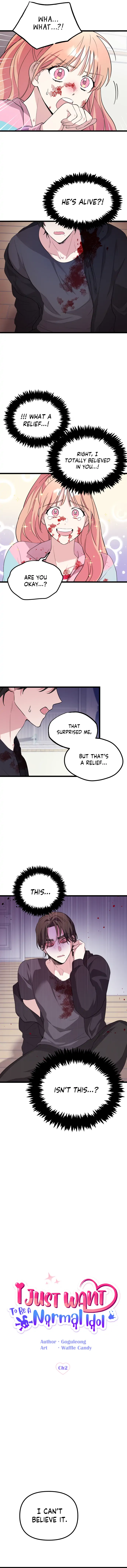 I Just Want to Be a Normal Idol chapter 2 page 3