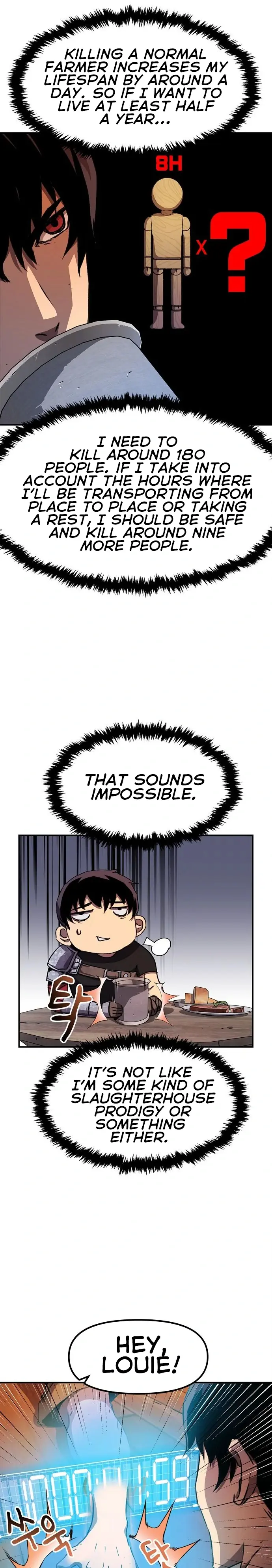 I Became A Terminally-ill knight chapter 1 page 23