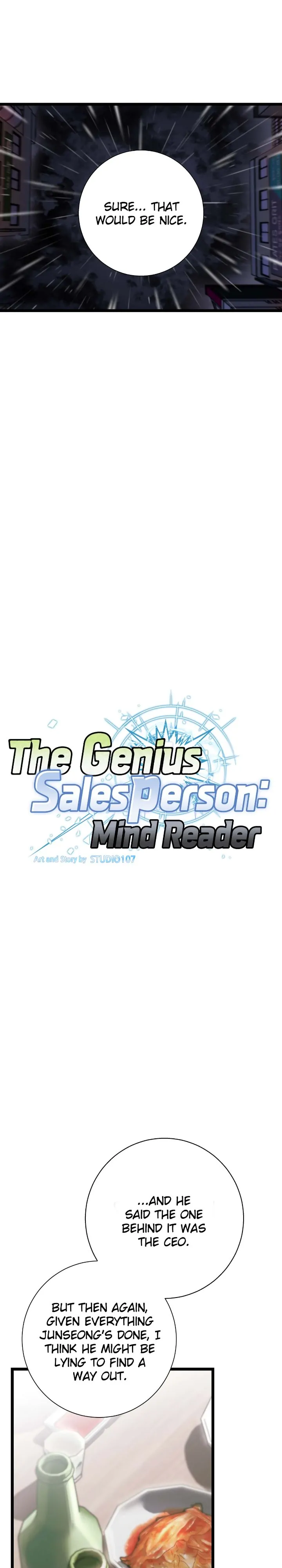 The Genius Sales Person: Mind Reader chapter 43 page 6