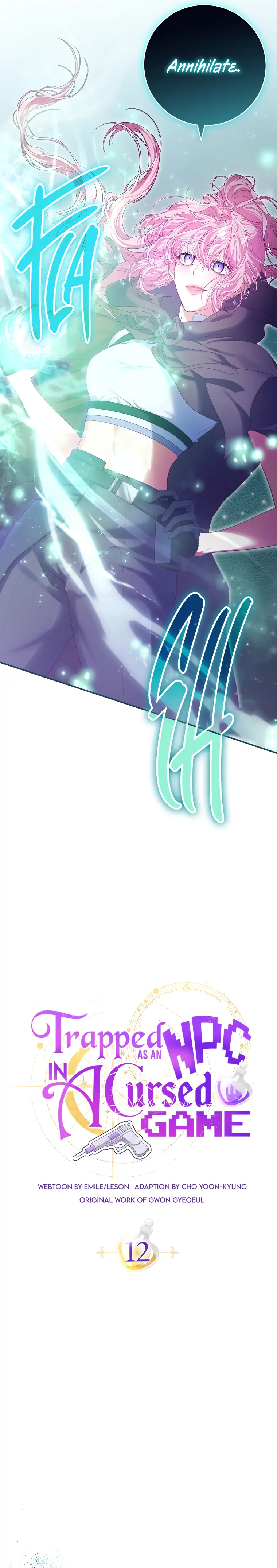 Trapped in a Cursed Game, but now with NPCs chapter 12 page 11