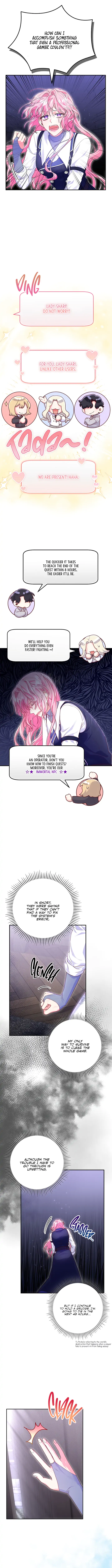Trapped in a Cursed Game, but now with NPCs chapter 3 page 8