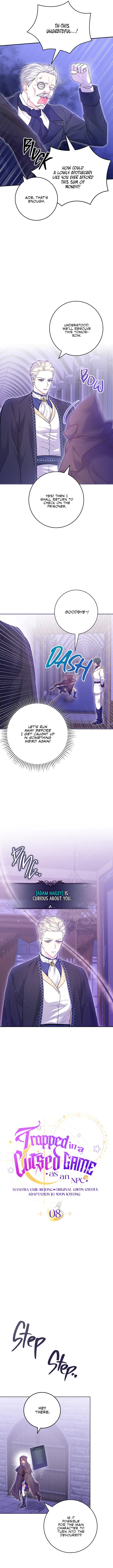 Trapped in a Cursed Game, but now with NPCs chapter 8 page 3