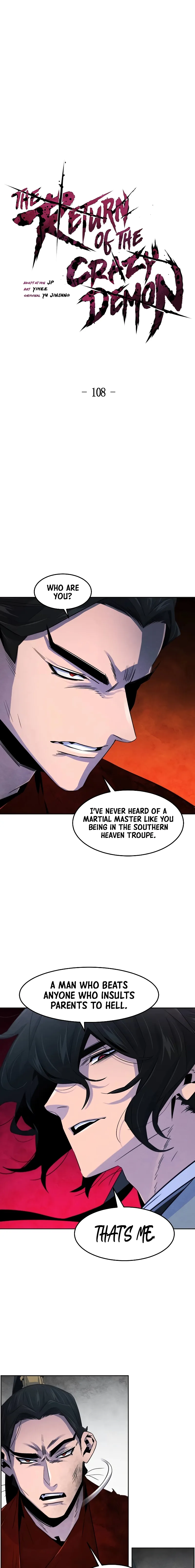The Return of the Crazy Demon chapter 108 page 1
