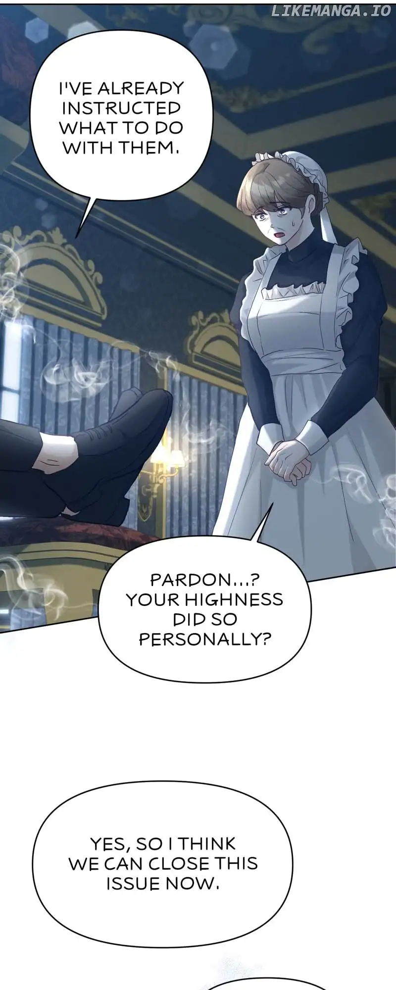 The Cursed Prince and His Clairvoyant Maid chapter 4 page 42