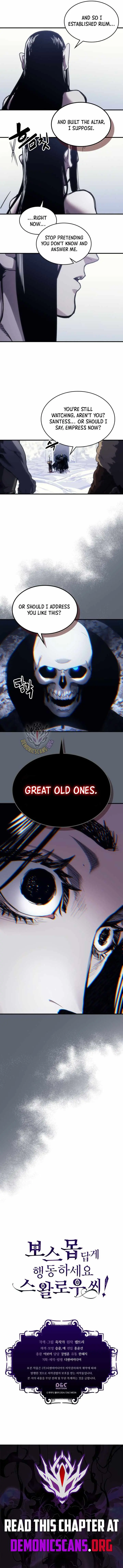 Mr Devourer, Please Act Like a Final Boss chapter 135 page 10