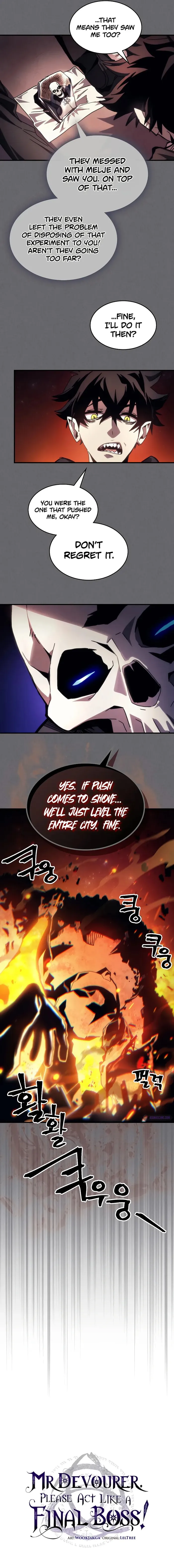 Mr Devourer, Please Act Like a Final Boss chapter 60 page 8