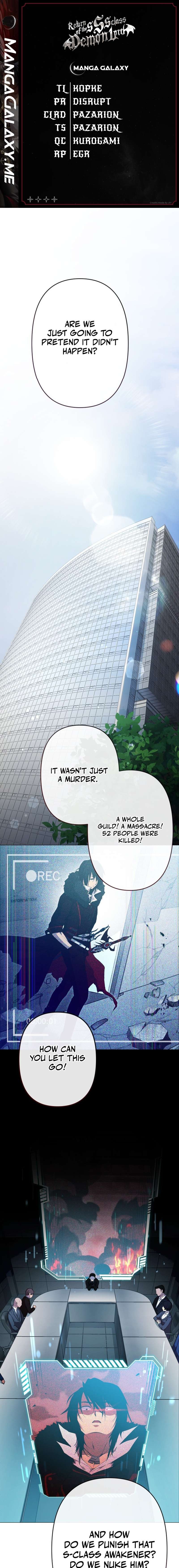 Return of the SSS-Class Demon Lord chapter 7 page 1