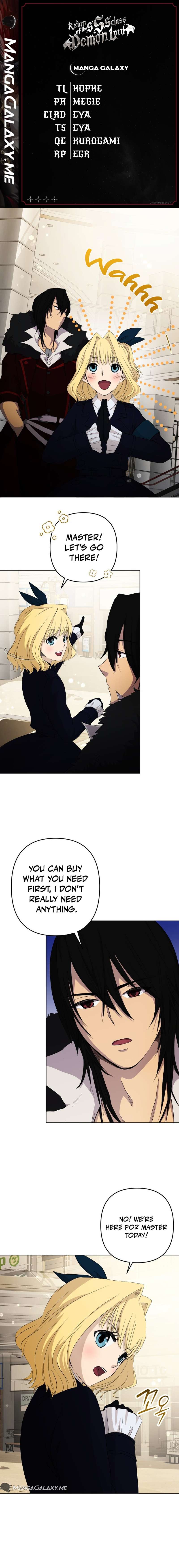 Return of the SSS-Class Demon Lord chapter 8 page 1