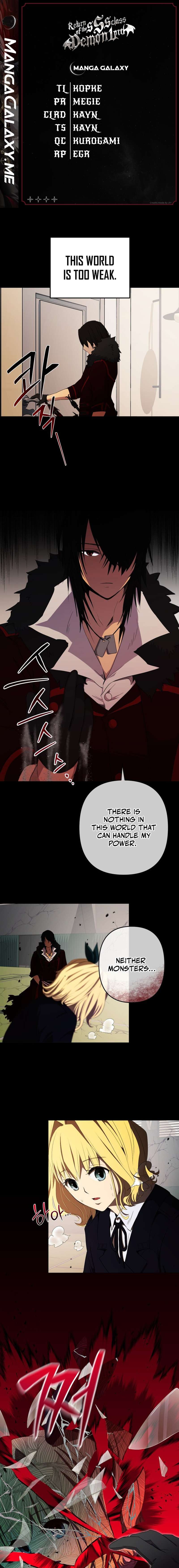 Return of the SSS-Class Demon Lord chapter 9 page 1