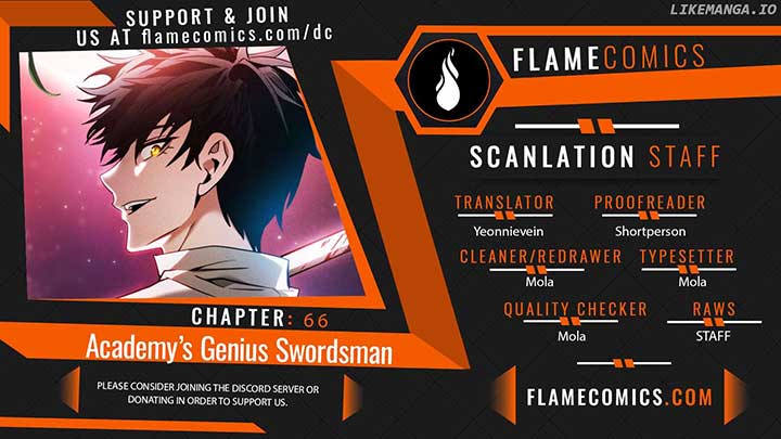 Academy’s Genius Swordmaster chapter 66 page 1