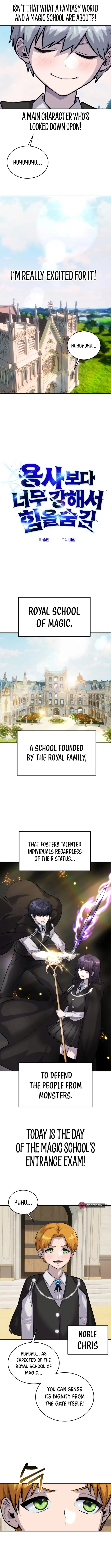 I Was More Overpowered Than the Hero, so I Hid My Power! chapter 2 page 5