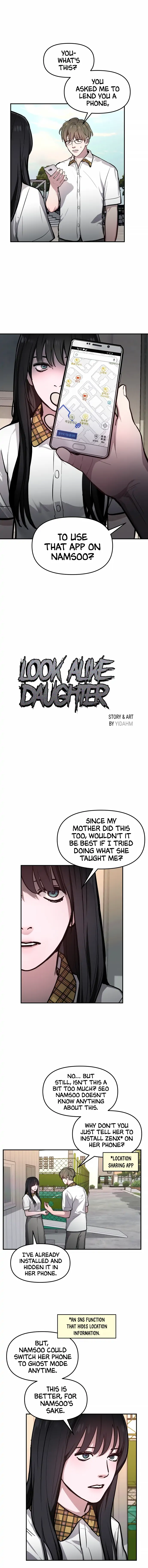 Look-Alike Daughter chapter 21 page 1