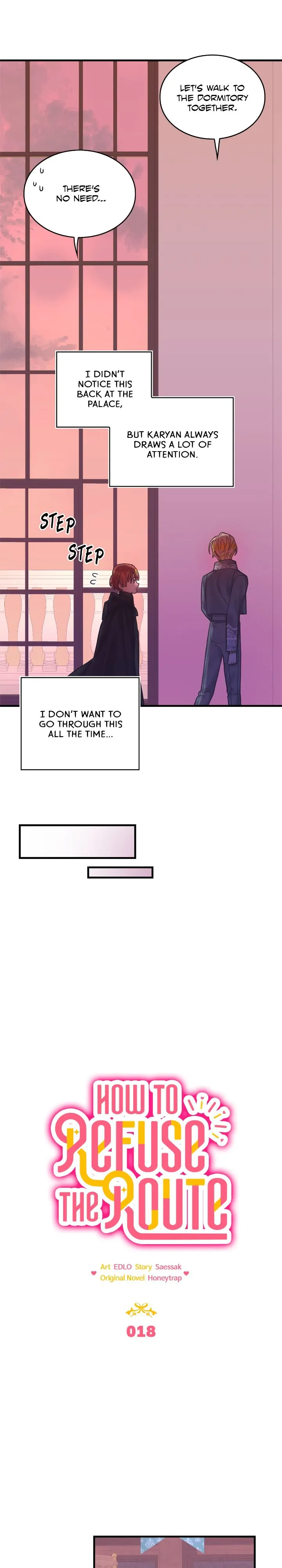 To deny the route chapter 18 page 4
