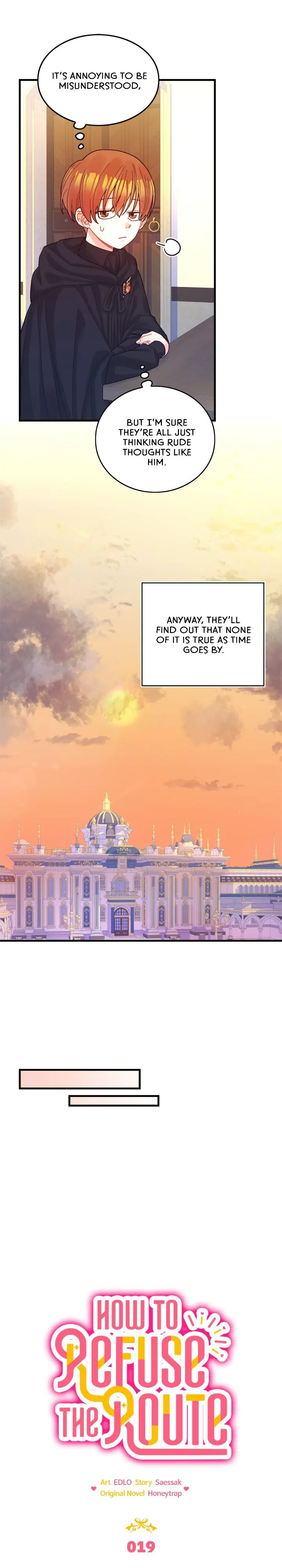 To deny the route chapter 19 page 8